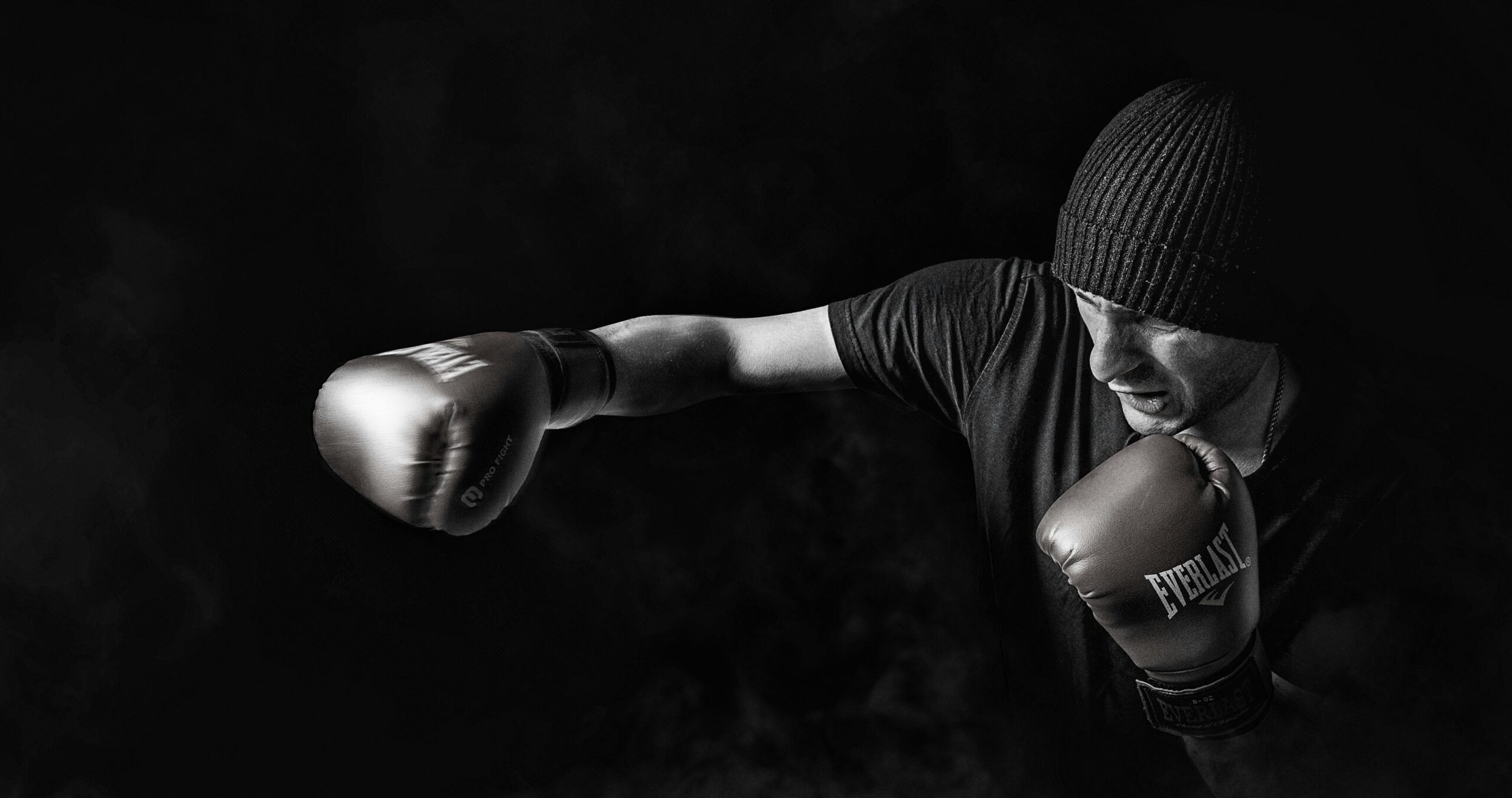 Boxer in training representing the mental strength and strategy needed in pornography recovery